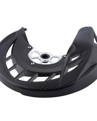 Copri disco freno Kawasaki Honda nero (asse 15mm)