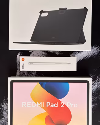 REDMI Pad 2 Pro + custodia tastiera + penna NUOVO