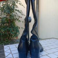 stivali in verrà pelle