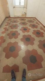 Cementine, graniglie e ceramiche d' epoca