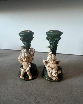 Candelabri in ceramica