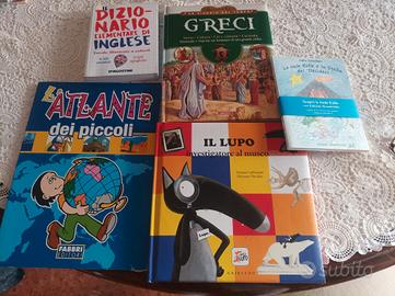 Atlante e dizionario inglese per bambini