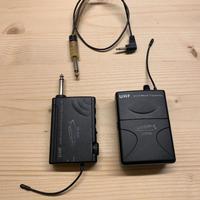 Sistema wireless per chitarra / microfono UHF