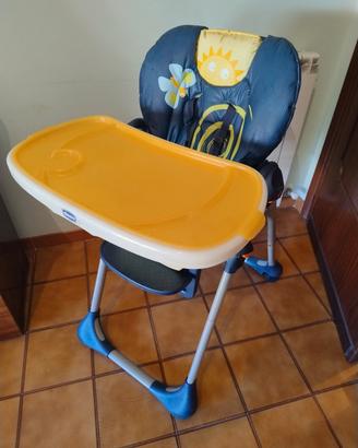 Seggiolone pappa Chicco regolabile con vassoio - O