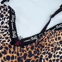 Top canotta di Dolce Gabbana leopardata