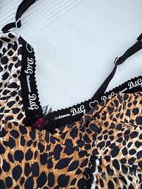 Top canotta di Dolce Gabbana leopardata