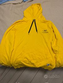 Felpe Deals Felpe Cotton Silk Felpa Gialla Cotton Silk