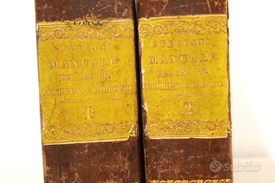 Manuale Arcipreti  E Parroci Raro Completo