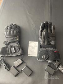 GUANTI DA MOTO RISCALDABILI PORDOI 12V NERO