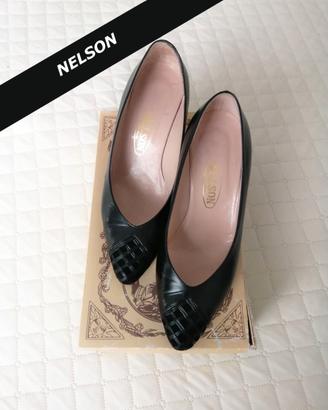Scarpe Décolleté vintage handmade Nelson, mis. 37