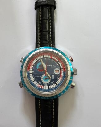 Cronografo ore del mondo sorna come nuovo