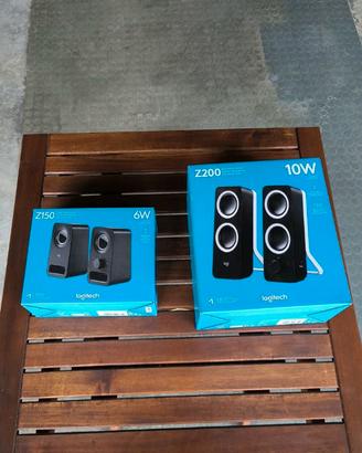 Altoparlanti Casse PC Logitech Z200 e Z150