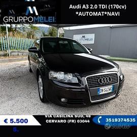 Audi A3 2.0 TDI (170cv) *AUTOMAT*NAVI