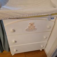 Fasciatoio con cassetti