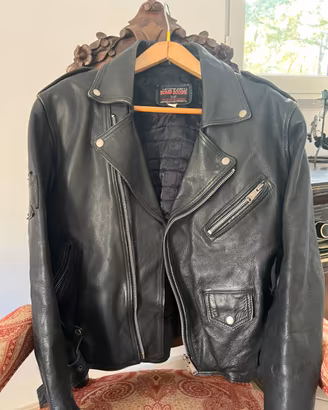 giubbotto  “ chiodo vintage” marca bomb boogie