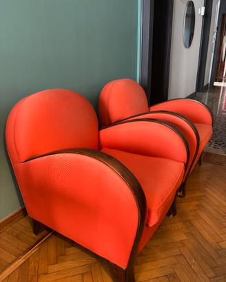 Poltrone Art Deco molto belle