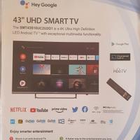 tv smart 43 pollici