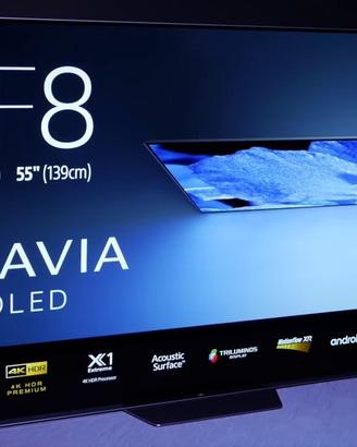 TV Sony BRAVIA 4K AF8 Acustic Surface 55 pollici
