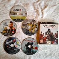 vari dischetti PS3