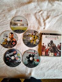 vari dischetti PS3