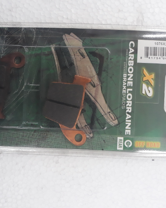 Pastiglie freni carbone lorraine honda cr cre crf