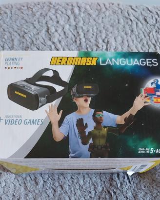 Visore VR Heromask Languages - Impara le lingue g