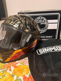 Casco moto SIMPSON venom tattoo