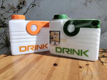 Set 2 taniche vintage per acqua 2,9L nuove