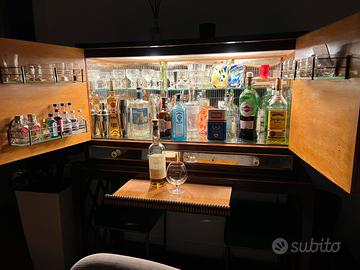 MOBILE BAR ANNI 40 con Illuminazione interna