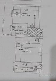 Suelli appartamento da ultimare con giardino