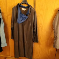 Vestito pelle marrone