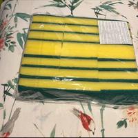 Set 12 spugnette da cucina doppio strato 