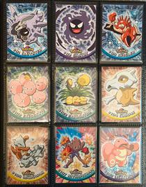 Lotto carte Pokemon Topps varie