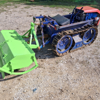 Trattore agricolo cingolato goldoni carraro fiat