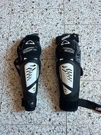 Protezioni ginocchia moto Leatt Hybrid 30F