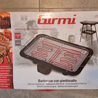 Barbecue elettrico Girmi con piedistallo