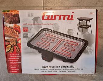 Barbecue elettrico Girmi con piedistallo
