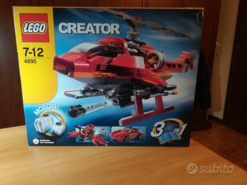 LEGO CREATOR 4895 ELICOTTERO ROSSO 3in1