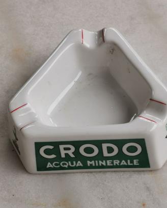 POSACENERE CERAMICA CRODO ACQUA MINERALE VINTAGE