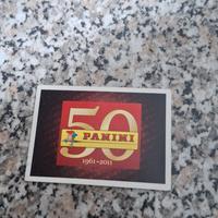 Figurina celebrativa per i 50 anni della Panini