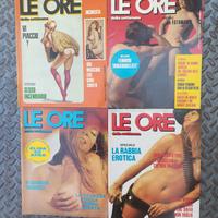 4 riviste le ore della settimana anno 1972 