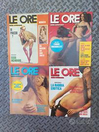 4 riviste le ore della settimana anno 1972 