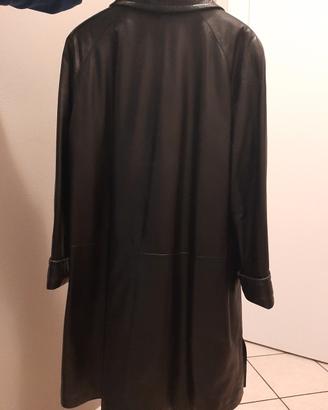 Cappotto in vera pelle