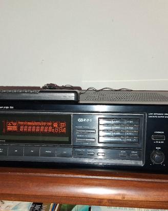 onkyo sintoampli e registratore doppia cassetta. 