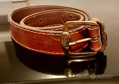 Cintura Tod's in pelle marrone / cuoio  - Vintage