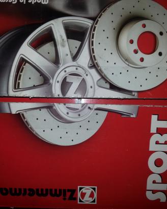 Dischi Zimmermann Peugeot 206 cc traforati