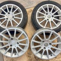 4 cerchi raggio 15 smart fortwo 3 fori