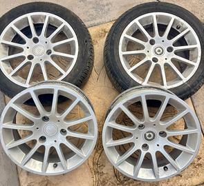 4 cerchi raggio 15 smart fortwo 3 fori