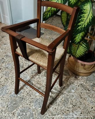 Seggiolone per  Bambini in legno
legno faggio