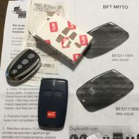 telecomando BFT cancello